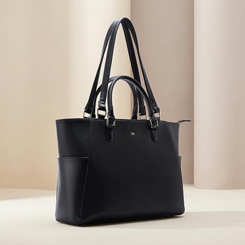 Image of Symbol Premium Women's Tote Hand Bag crafted from Imported PU | Stylish | Office Use - 15 inch Laptop