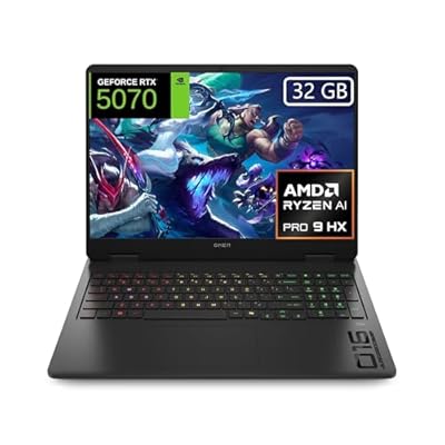 HP OMEN 16-ap0019ns, Ordenador portátil Gaming 16" 2.5K WQXGA (AMD Ryzen AI 9 365, 32GB RAM, 1TB SSD, NVIDIA GeForce RTX 5070, FreeDos) - Negro - Teclado QWERTY Español | Ya disponible en tu tienda friki favorita! En mundofriki.es!