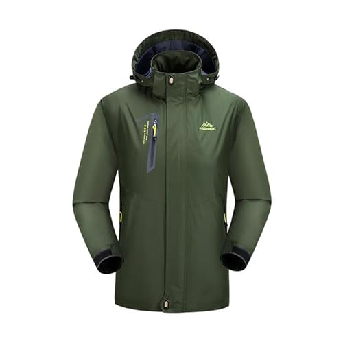 Lewey Jaqueta masculina para acampamento, caminhada, outono, esportes ao ar livre, jaqueta de membra