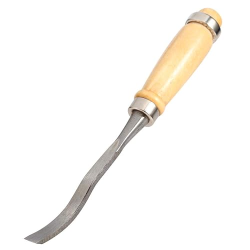 Miniatura 9 de Juego de cinceles de mano para carpintería, 12 piezas de 12 pulgada y 14 pulgadas, kit de cincel de mano para tallado de madera, herramientas de