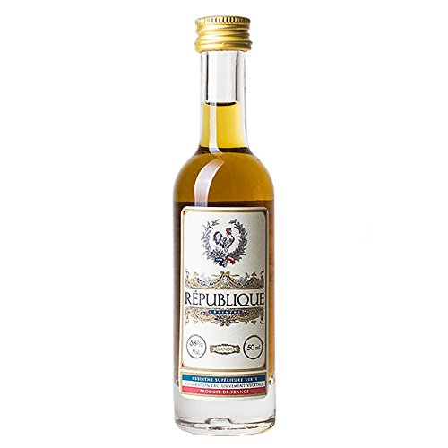 Absinth Tasting Set | Original Absinthe von ALANDIA | Ideal zum Ausprobieren und Verschenken | 68% Vol. | (5x 0,05 l)