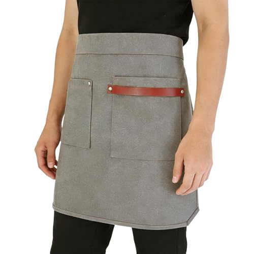 Tablier avec poches polyvalent pour la cuisine maison la ferme et le jardinage