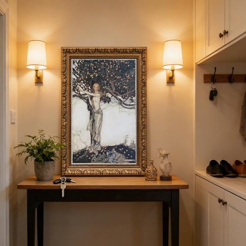 Toile Arthur Rackham Idun Freya 61x91cm pour salon - 5