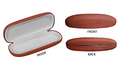 Image of WIRESTER Hard Shell Eyeglasses Case, Clamshell Sunglasses Holder Protective Cover with Microfiber Cloth