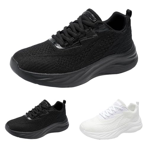 Baskets de sport pour femme en maille respirante et semelle amortissante