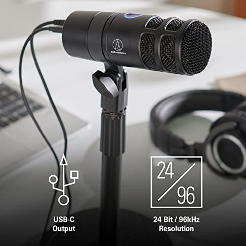Audio Technica AT2040USB - Microfon pentru podcast dinamic h