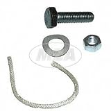 schraubensatz sr2  Kleinteile- Set - Glasfaserschnur und Schraube zur Klemmschelle für Schalldämpfer - 6x110 lg. - SR1, SR2, KR50/51, SR4-1