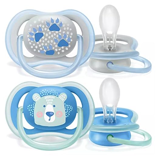 Philips Avent Ultra Air Napp - En lätt napp som andas - Ortodontisk och BPA-fri - Lämplig för ålder 6-18 mån - 2-pack - SCF085/03