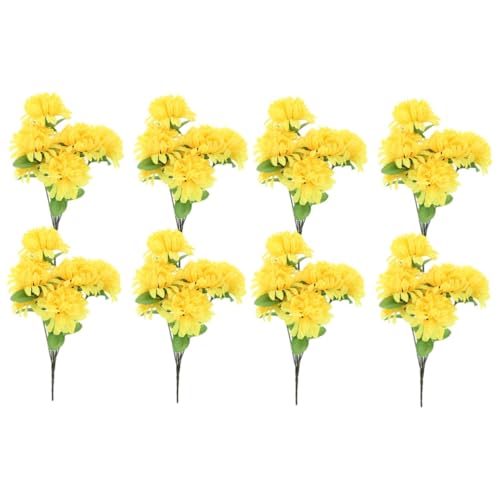 Alipis 2piezas Ramo De Flores Artificiales De para Cementerio Bouquet Simulado De Decoración Floral Memorial Realista para Homenajes y Recuerdos