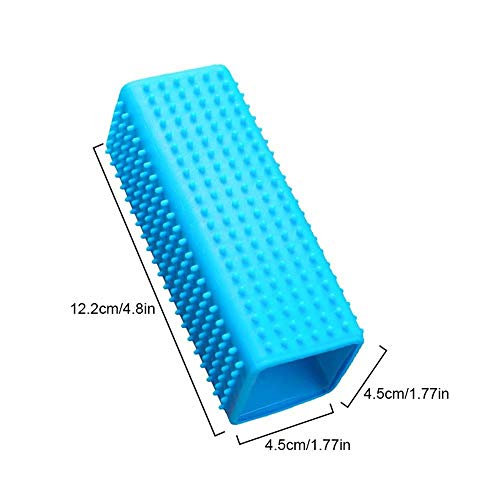 COJJ-Dual Use Silikon Tierhaarentferner, Hohler Gummi Haustier Hundekatzen Haar Entferner für Autos, M?bel, Teppich, Kleidung, Sofa