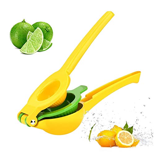 Zitronenpresse 3-in-1 Zitronenpresse Manuell Zitronen Clip Zitruspresse Hand Entsafter Handpresse Entsafter Limettenpresse Saftpresse Manuell für Zitronensaft Orangen Saft Limetten Saft Traubensaft Cover
