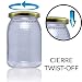 Tarros de Cristal para Miel 380ml 1/2 Kilo tarros para Miel con...