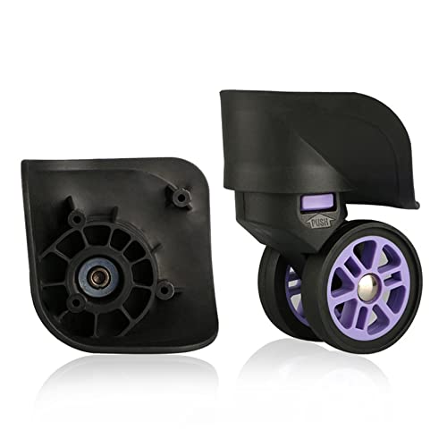 Luggage Wheels,Universal Luggage Casters,1 Pair Luggage Wheel Replacement Spare Spinner Caster for Suitcase Wheel Repair (W044)