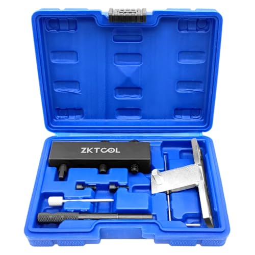 ZKTOOL Kit d'Outils de Verrouillage d'Alignement du Moteur Diesel Compatible avec Opel 1.6 Cdti, Outils de Calage de l'arbre à Cames et de la Chaîne de Distribution du Moteur, OEM KM 6130 KM 6349