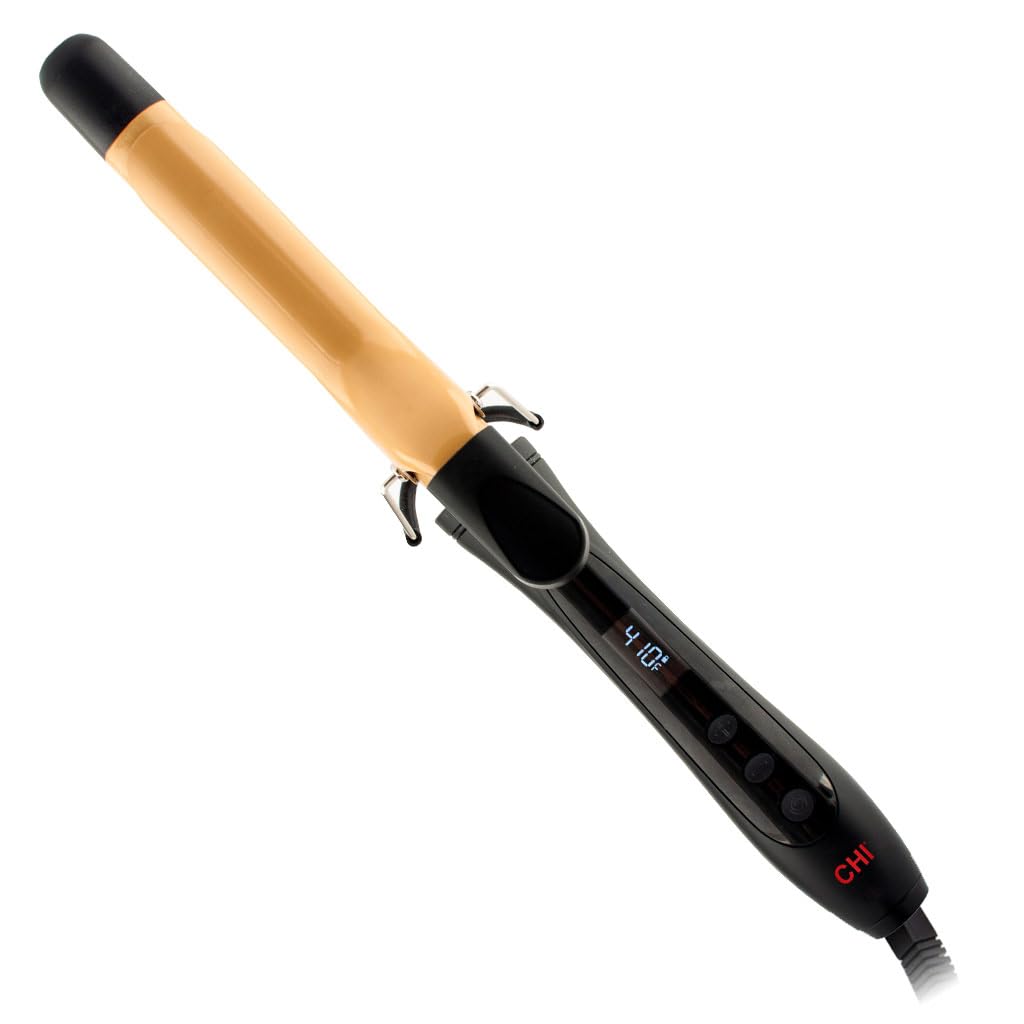 Texture Tourmaline Ceramic Curling Iron 1"