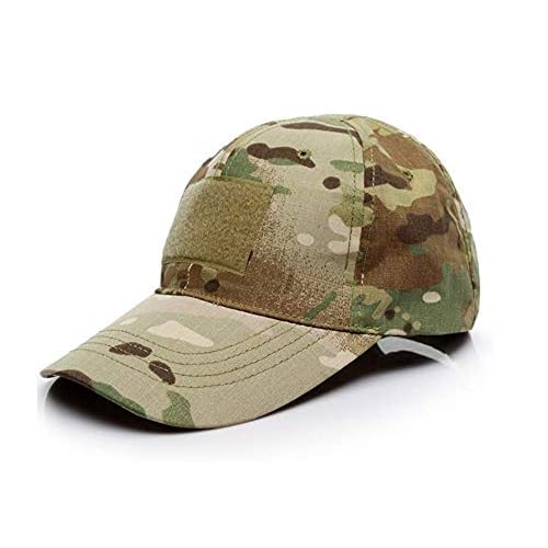Baseballkappen Camo,Baseball Cap Camouflage Hut Unisex Damen Herren Baseball Kappen Multicam Style Caps für Jagd Angeln Camping Werden Sport