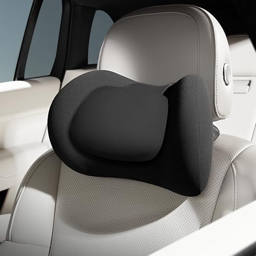 BABUR Car Neck Pillow 100% Memory Foam Ergonomic Pillow Neck Pain...
