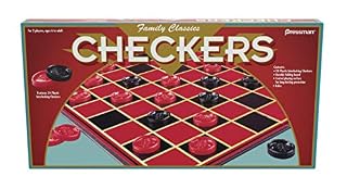 UPC 021853032024 product image for Family Classics Checkers -- With Folding Board and Interlocking Checkers by Pres | upcitemdb.com