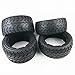 Front and Rear On-Road Tires Kit Tarmac Buster for 1/5 HPI Baja 5B SS Rovan KM Rofun buggy