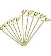 400PCS Bamboo Cocktail Picks for Appetizers Set（6 Inches + 4.7 Inches）