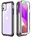 Comeproof iPhone 11 Case, Full Body with Built-in Screen Protector Slim Shock-Absorbing Dustproof Lightweight Clear Cases for iPhone 11 2019 (6.1 inch)