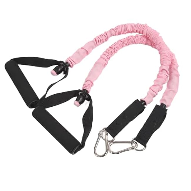 Waist Back Leg Stretch Strap Split Inversion Fitness Band Hammock Pink for Stretching Assist Trainer