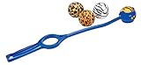 Launch-It Dog Ball Launcher with 4 Animal Print Squeaker Balls