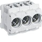 Werkstoff=Porzellan Busch-Jaeger Hager LD047 Sicherungssockel 3X16A D01