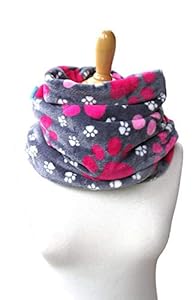 Generic grauer Loop mit Pfoten Schal