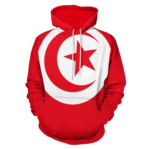Pulls à la mode Tunisie sweat à capuche imprimé 3D homme manches longues