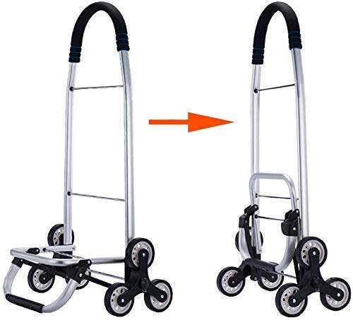 SENWEI Multifunktions-Einkaufstrolley mit Kordelzug, leicht, faltbar, wasserdicht, große Kapazität, Braun – Bild 5