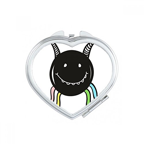 Miroir de maquillage univers et alien compact pour retouches rapides en déplacement