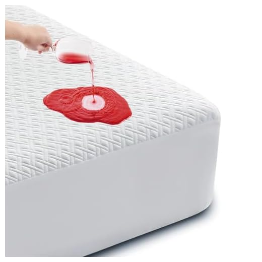 Cozymaker Queen Size 100% Waterproof Mattress Protector, Cooling Bamboo Mattress Cover Fitted 8"-21" Deep Pocket, 3D Air Fabric Soft Breathable bed Mattress Pad Cover Noiseless Washable (White, Queen)