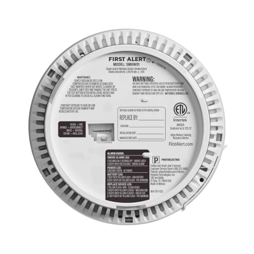 Hardwire Smoke Alarm with Battery Backup SM6W01 (3-Pack) - image 4