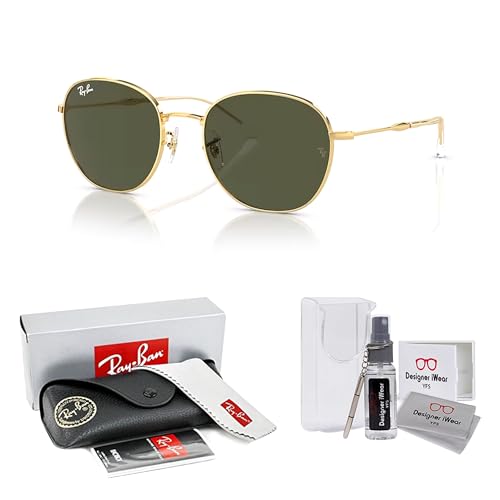 Ray-Ban RB3809 Rounded Sunglasses for Men for Women +BUNDLE with ACCESSORY EYEWEAR KIT2