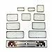 Replacement Keyboard Keycaps Keys,Full Set of US Type Keycaps QWERTY Compatible for MacBook Air 13.3