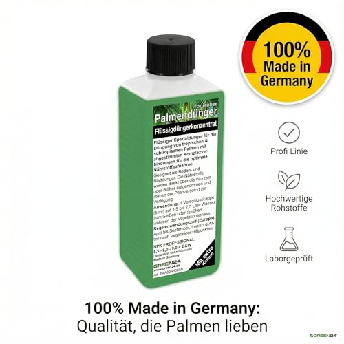 GREEN24 Palmendünger Profi Linie Dünger für Palmen Wurzeldünger + Blattdünger HIGH-TECH!