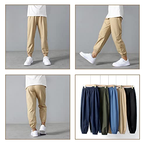 Children's 100% Cotton Little Boys Girls Elastic Trousers Sport Jogger4