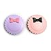 New Dolly Ribbon Three Tier False Eyelash Travel Storage Carry Case Box (Purple or Pink)