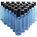 Belle Vous Bouteille Vide en Plastique Bleue (Lot de 30) - 120 ml - Contenants à Capuchons Rabattables - Flacon Vide Voyage Rechargeable pour Cosmétiques, Lotion, Shampoing, Savon Liquide, Crèmes