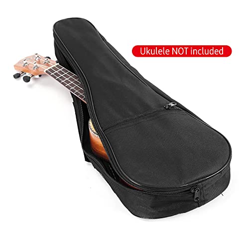 Mingzhe Bolsa de Transporte Portátil Ukulele de 23 Polegadas 600D Oxford Pano Impermeável À Prova de