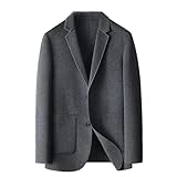 Der einreihige/zweireihige Blazer verfügt über eine normale Passform, einen Knopfverschluss, eine Vordertasche, zwei seitliche Pattentaschen und zwei Innentaschen