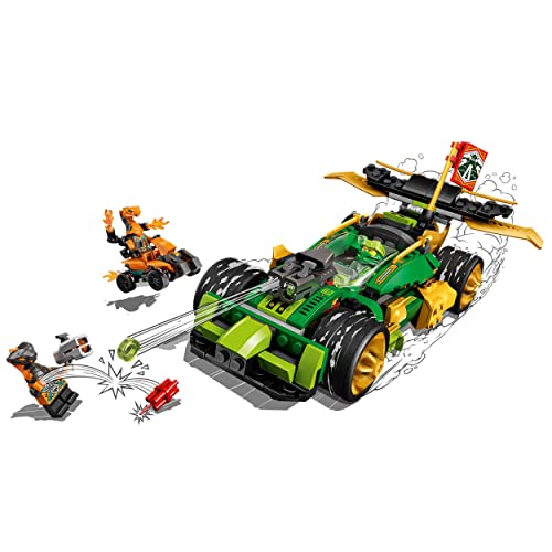 NINJAGO Auto da Corsa di Lloyd - EVOLUTION, Giochi per Bambini dai 6 Anni con Quad, Guerrieri Serpente e Banner da Collezione, Idee Regalo 71763 - Lego - Immagine 8