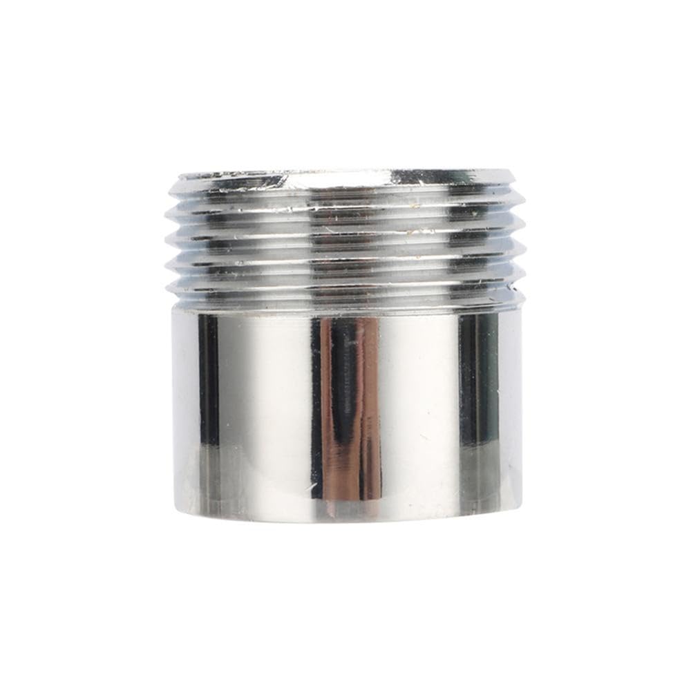 Adaptador reductor recto de latón con rosca hembra de 1/2" a rosca macho de 3/4" G1/2 G3/4 para grifo de lavadora.
