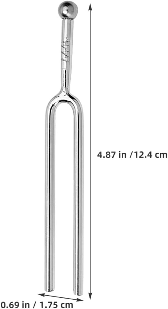 Mobestech 3pcs A 440hz Tuning Forks for Musical Instruments, Stainless Steel Universal Violin Piano Guitar Erhu Tone Tuners Music Tuning Accessories
