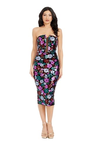 Image of Dress The Population Women's Erica Bodycon Midi Dress