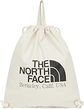 THE NORTH FACE WHITE LABEL Big Logo String Bag, Big Logo Stringbag, Available in 7 Colors, Not Available in Japan/Limited Overseas (Cream) [Parallel Import]