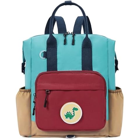 CLUCI Toddler Backpack with Patches Cover