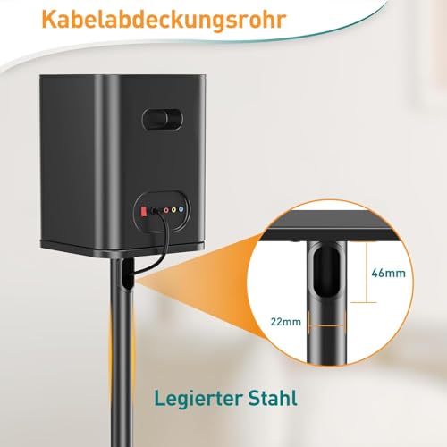 Lautsprecherständer Elived Universal höhenverstellbar bis 95 cm