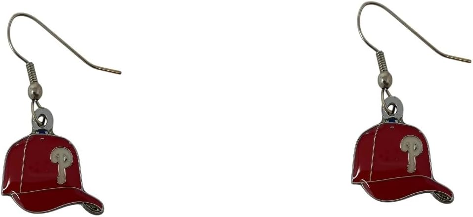 Pro Specialties Group MLB Earrings, Team Colors, One Size, Small